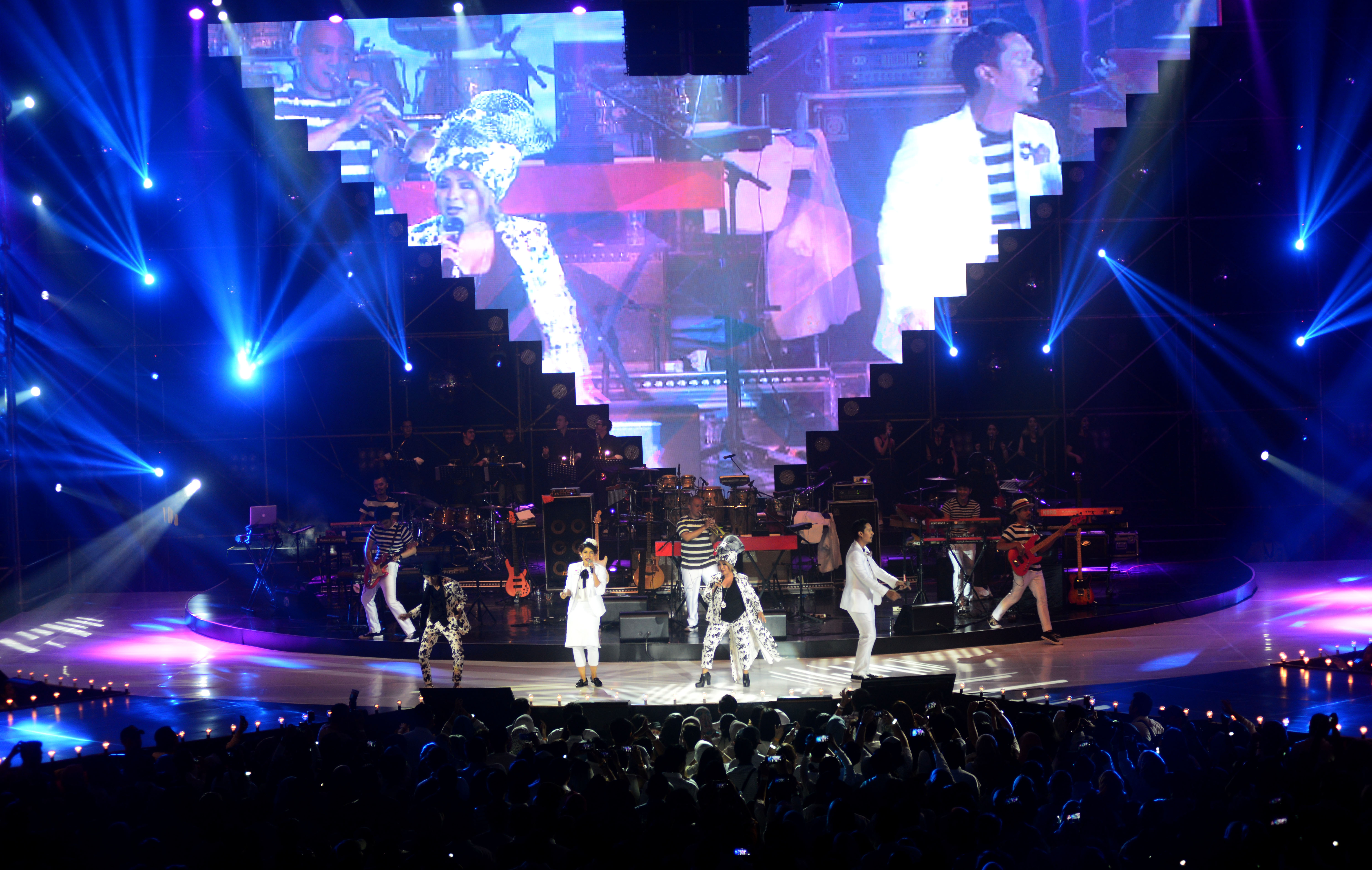 Maliq and D Essentials dan The Groove, puas dengan konser dan antusias penonton © KapanLagi.com/Bayu Herdianto