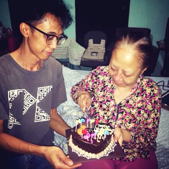 Kiswinar dan mantan istri Mario © Instagram/Kiswinar
