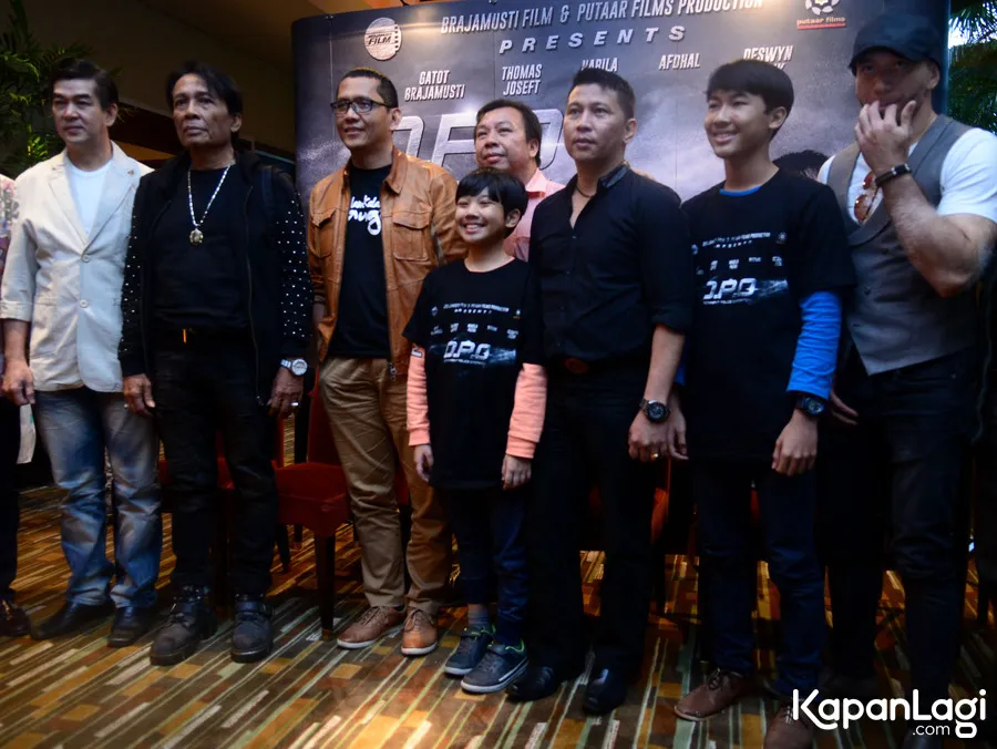 Segenap kru dan pemain 'DPO' © KapanLagi.com®/Bayu Herdianto