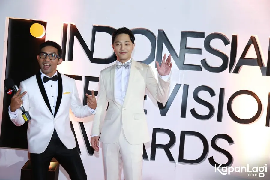 Jin Goo berterima kasih pada pemirsa yang sudah menonton Descendants of The Sun. © KapanLagi.com/Agus Apriyanto