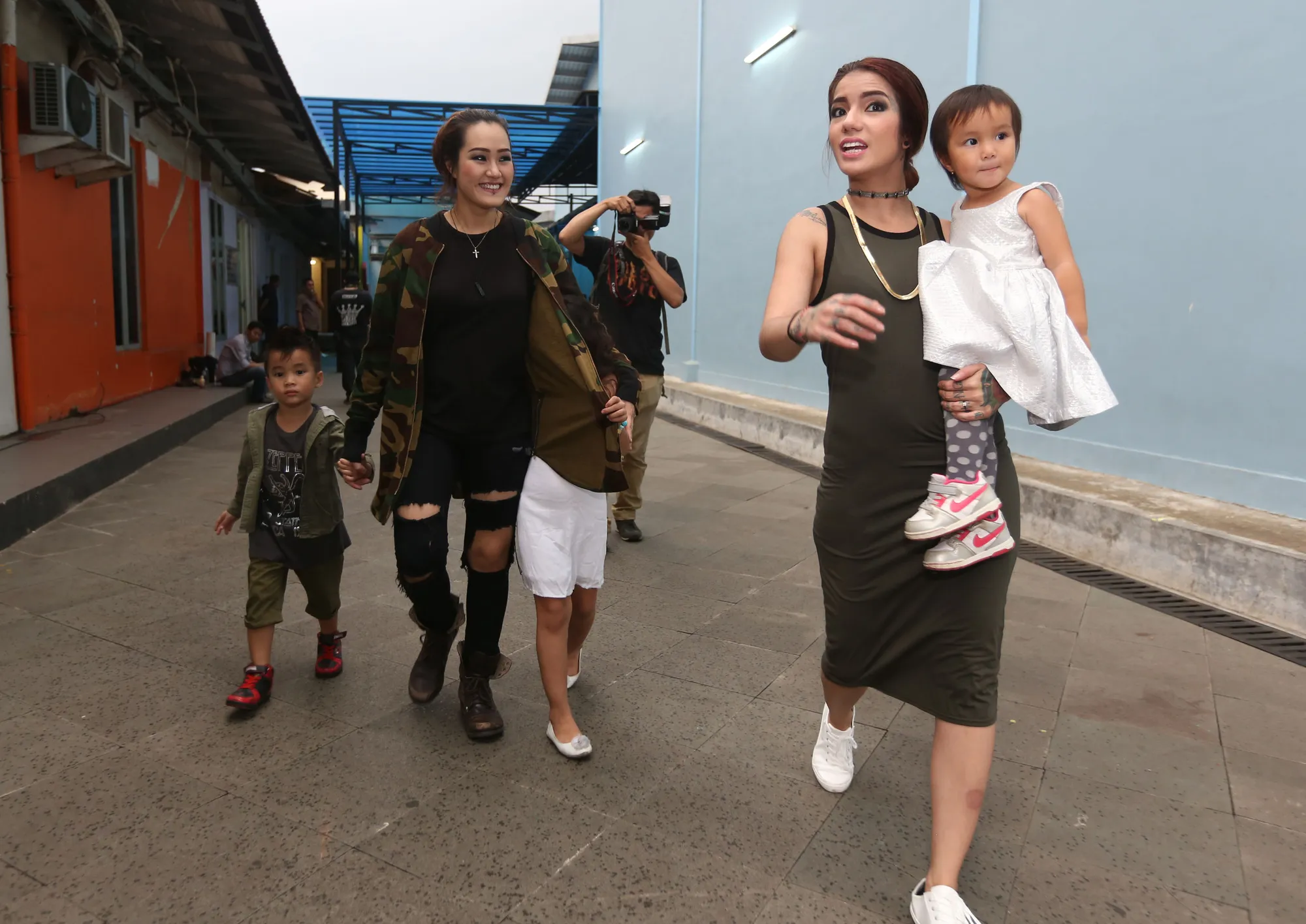 Sahabat dekat, Sheila Marcia Joseph dan Vanesha sering habiskan weekend bersama © KapanLagi.com/Budy Santoso