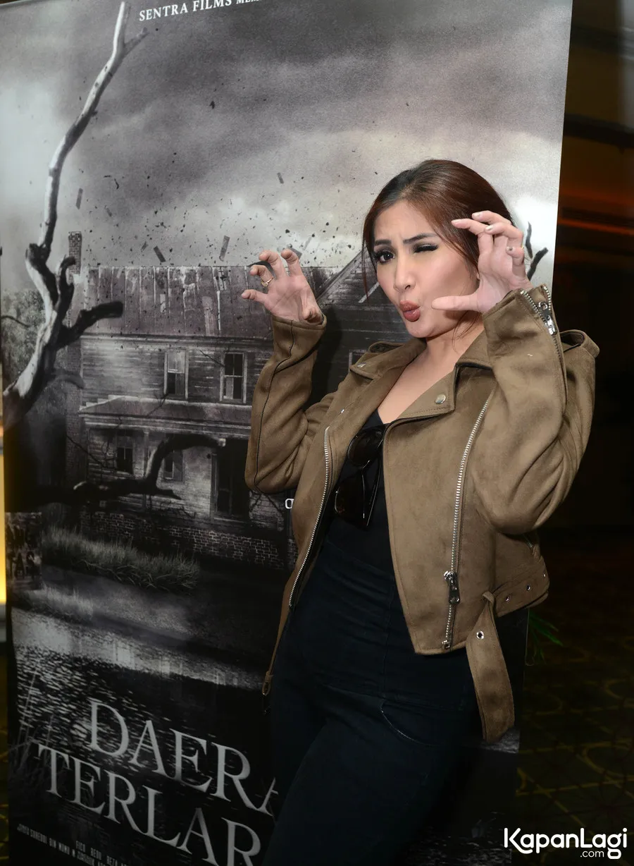 Natalie main di film horor komedi lagi © KapanLagi.com®/Akrom Sukarya