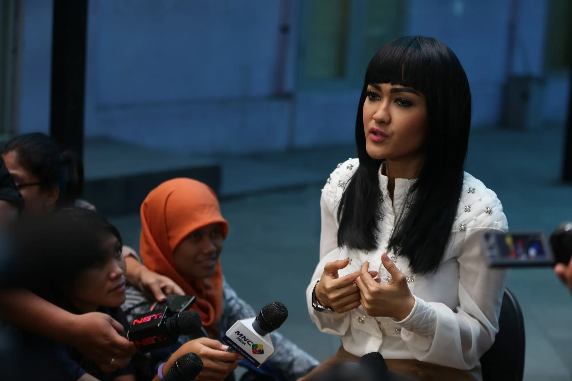 Peduli dengan anak-anak penderita kanker, Julia Perez siapkan siapkan rumah singgah untuk mereka © KapanLagi.com/Budy Santoso