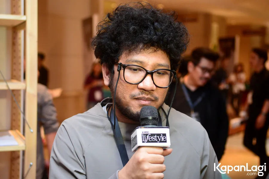 Kunto Aji mengaku lebih suka mengabadikan karyanya lewat CD. ©KapanLagi.com/Bayu Herdianto