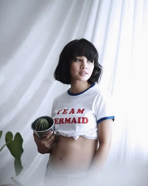 Kehamilan Andien yang sudah berusia 22 minggu. © instagram.com/andienaisyah