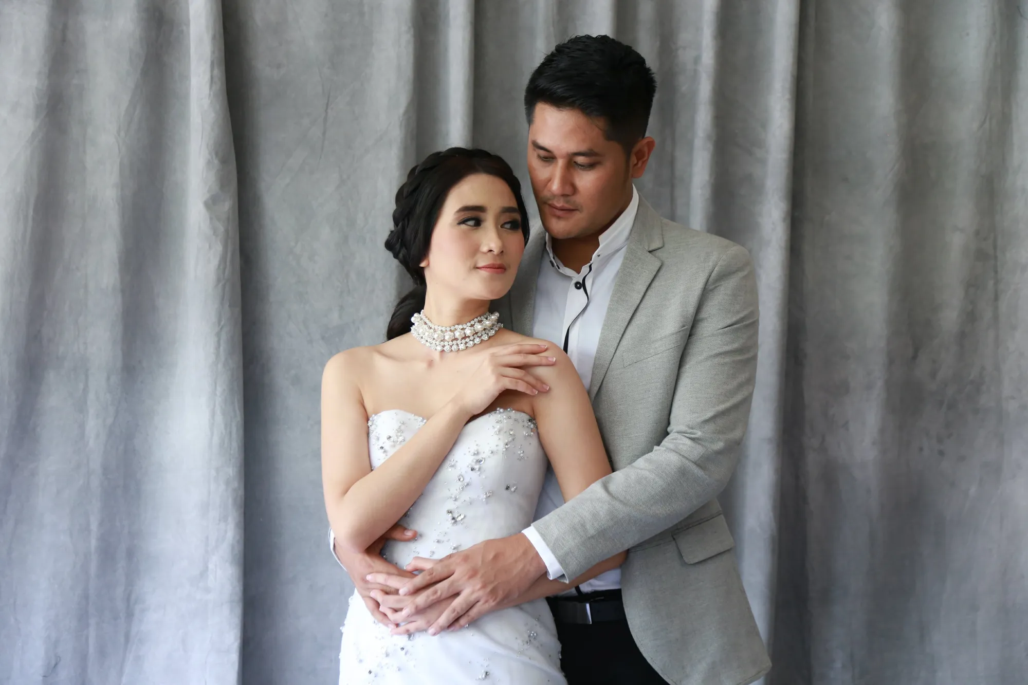 Ryana Dea dan Puadin Redi tak pakai jasa baby sitter @KapanLagi.com/Agus Apriyanto