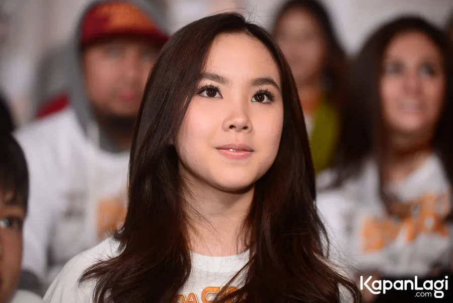 Agatha Chelsea merasa senang dirinya dianggap mirip dengan Eunha GFriend. © KapanLagi.com/Bayu Herdianto