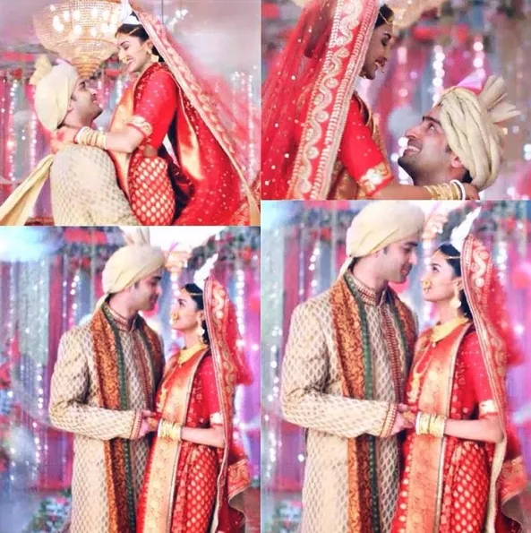 Shaheer Sheikh dan Erica tak bisa melakukan malam pertama setelah nikah ©pinkvilla