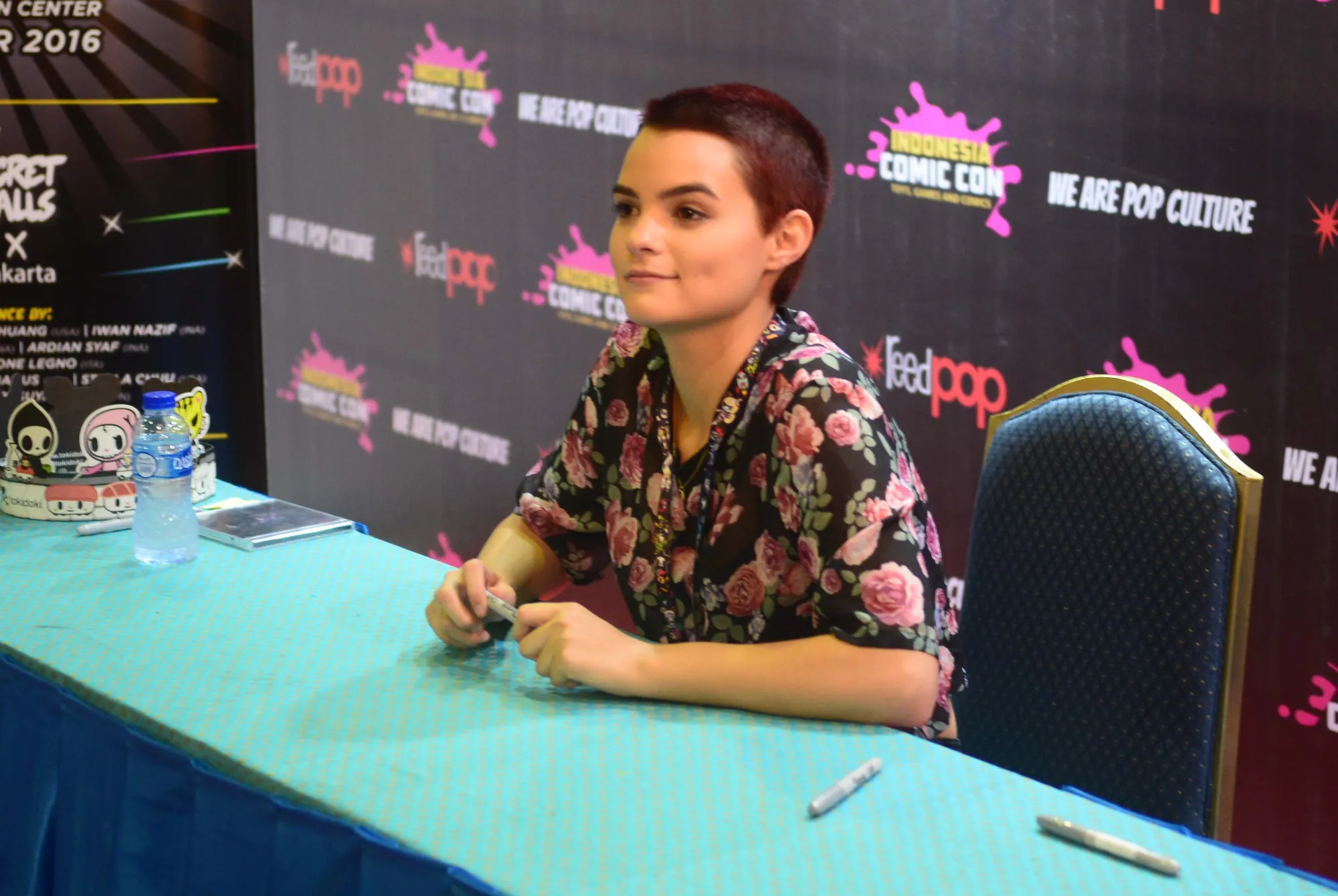 Jadi pengalaman pertamanya berada di Asia, Brianna mengaku senang bisa berada di Jakarta © KapanLagi.com/Bayu Herdianto
