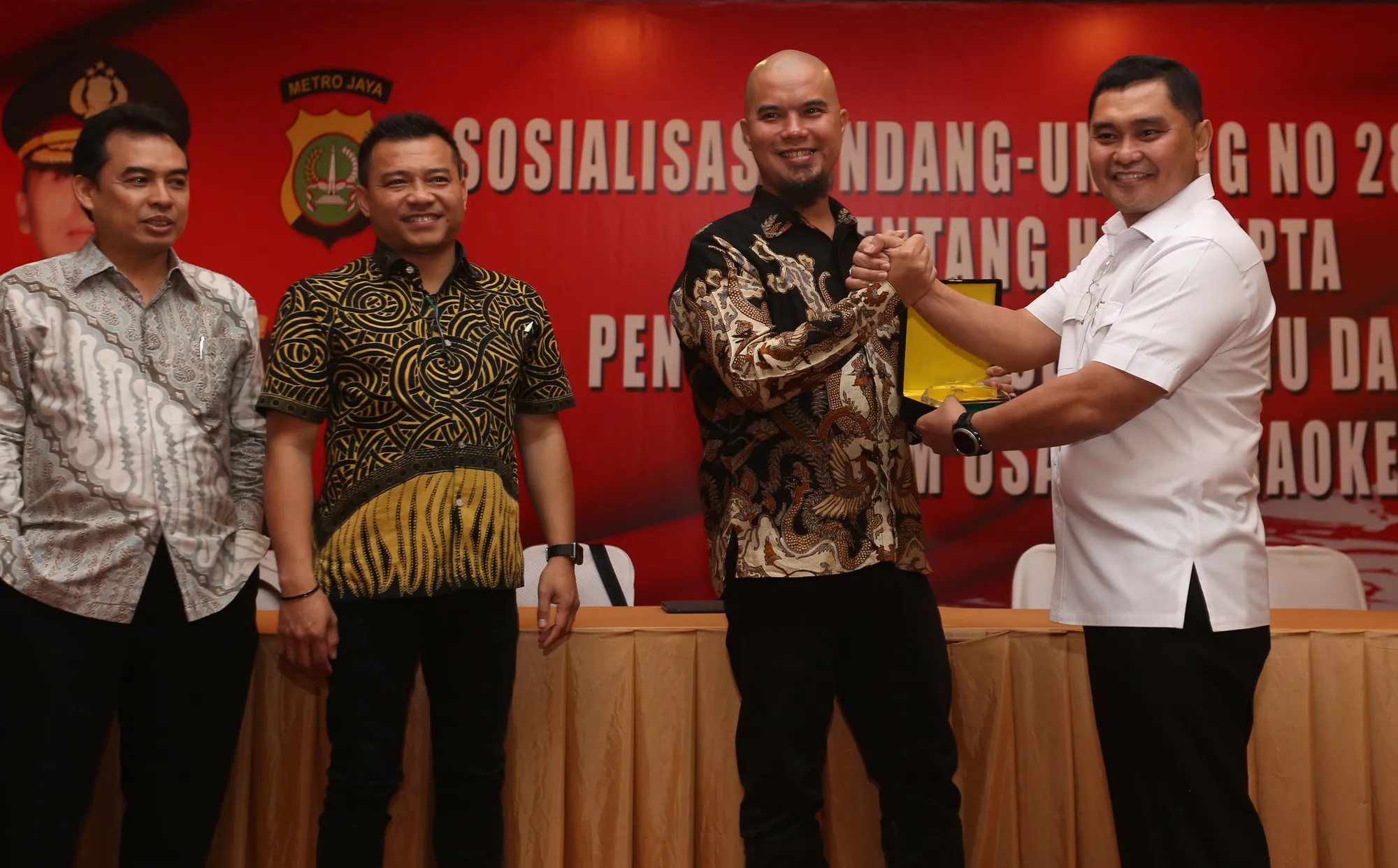 Dhani yakin kalau Ahok sudah memenuhi segala unsur untuk dijadikan tersangka © KapanLagi.com/Budy Santoso