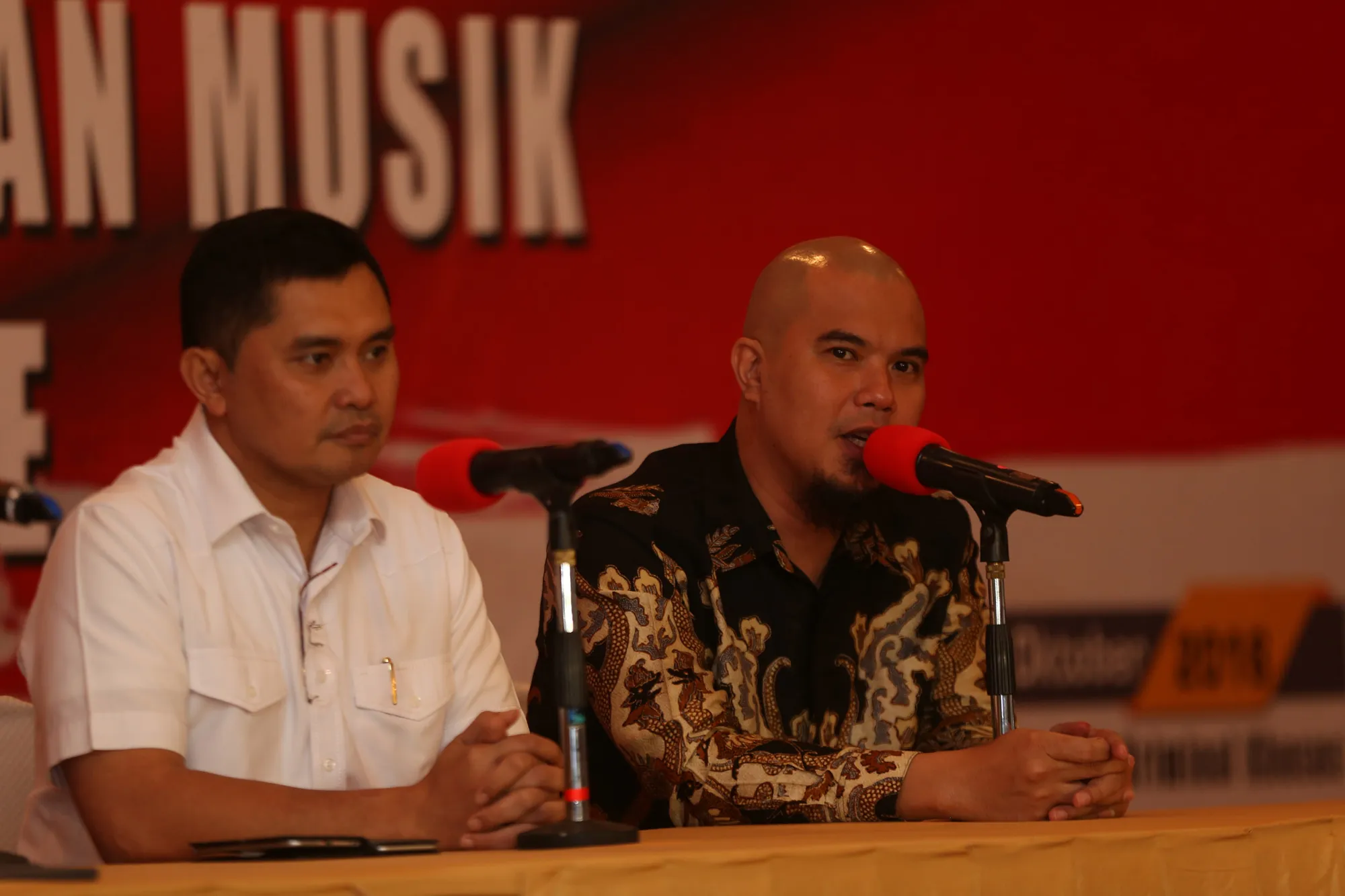 Bagi Ahmad Dhani, sebuah kegagalan apabila Pemerintah tidak memenjarakan Ahok © KapanLagi.com/Budy Santoso