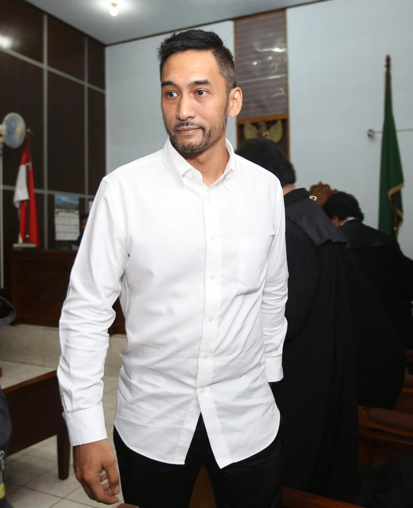 Restu Sinaga dituntun enam bulan masa rehabilitasi © KapanLagi.com®/Budy Santoso
