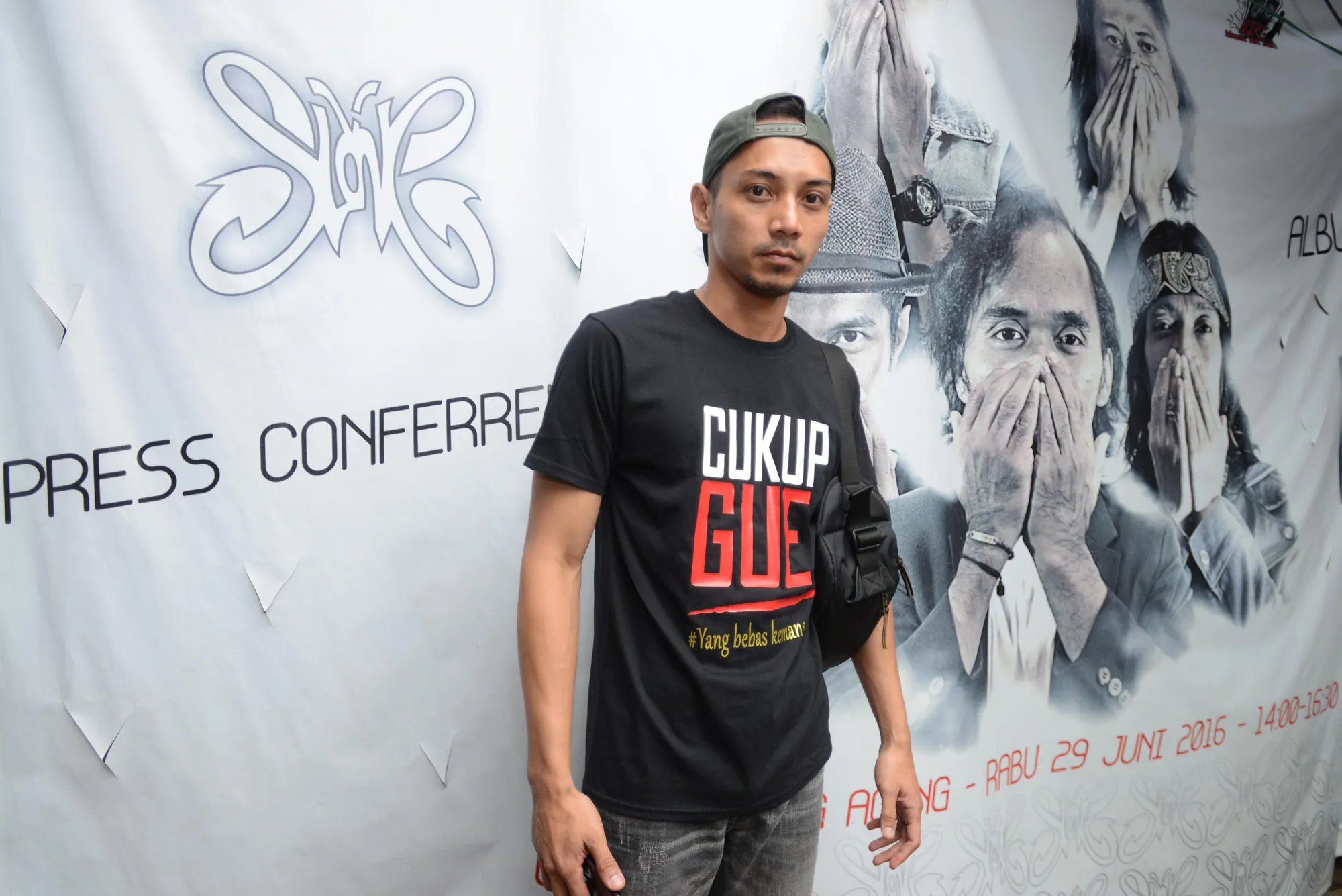 Tak butuh waktu lama, Fauzi Baadilla segera cocok dan yakin kalau 'CUKUP GUE' adalah project film yang bagus © KapanLagi.com/Muhammad Akrom Sukarya