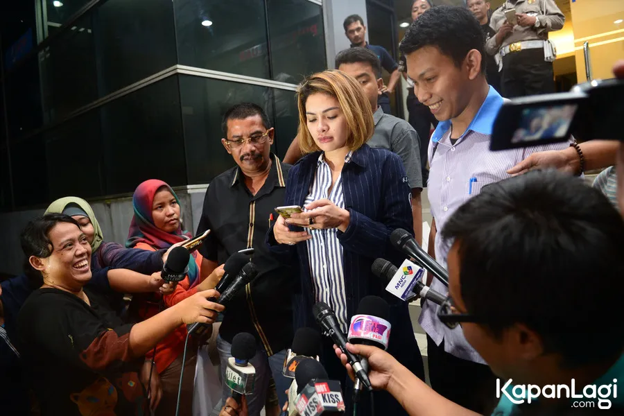 Nikita Mirzani mengaku tak terlibat dalam pemukulan Lucky, asisten Jupe © KapanLagi.com/Bayu Herdianto