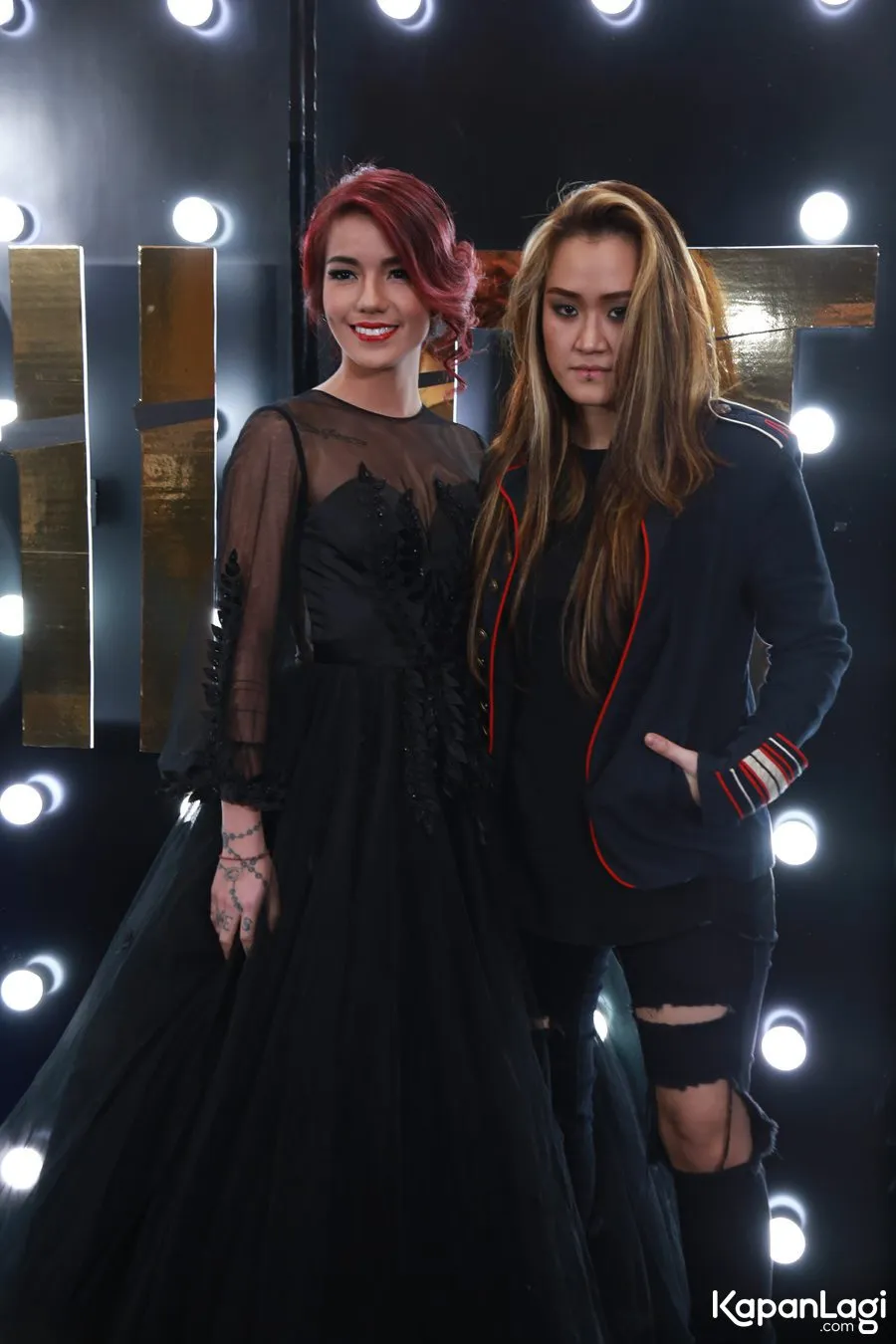 Vanesha (kanan) kanan kini mulai membaik © KapanLagi.com®/Agus Apriyanto