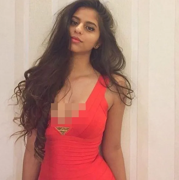 Shahrukh akan merobek bibir pria yang mencium Suhana ©instagram.com/srkking1