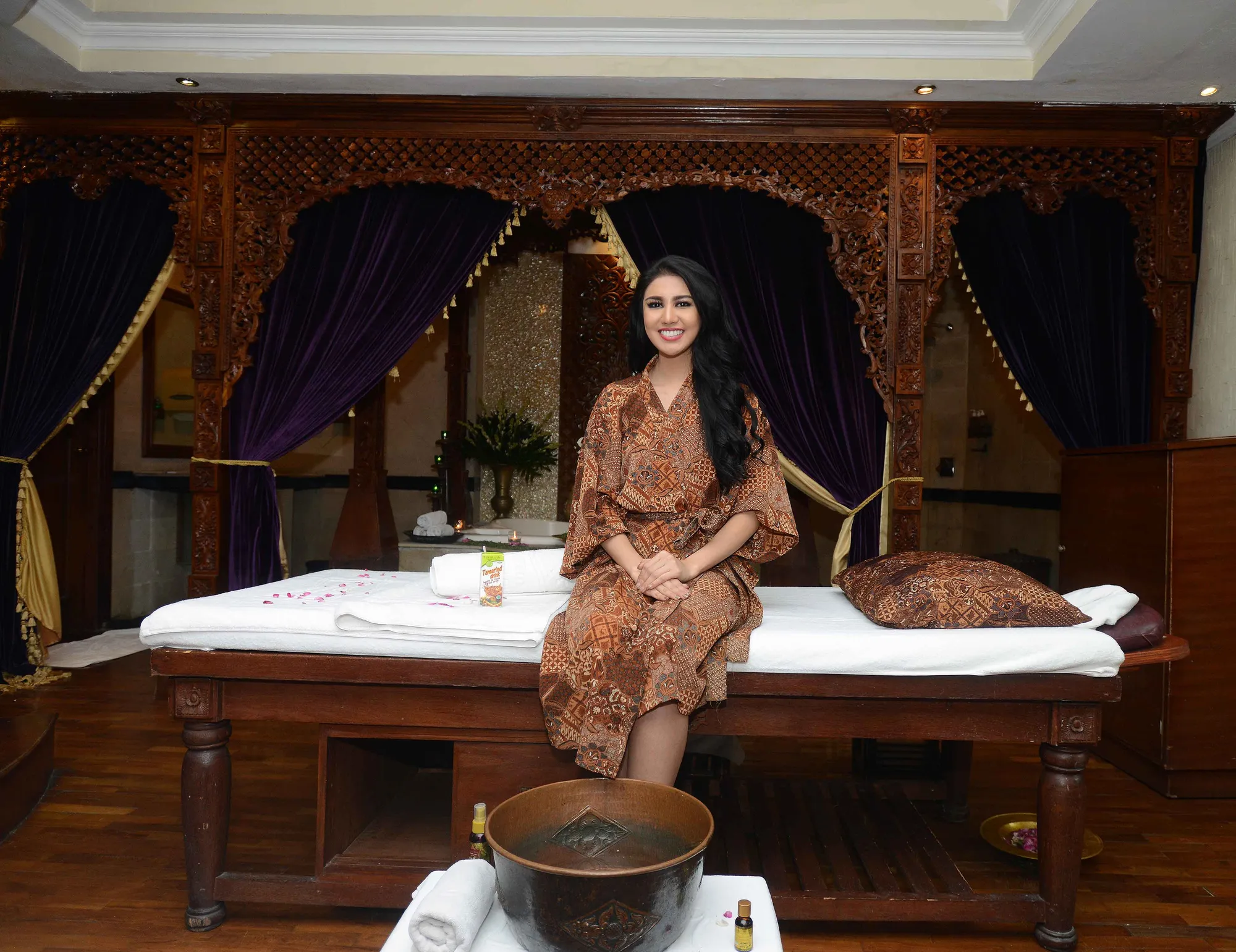 Selain melakukan perawatan diri, olahraga dan menjaga pola makan merupakan hal yang harus diperhatikan untuk tampil cantik © KapanLagi.com/Muhammad Akrom Sukarya