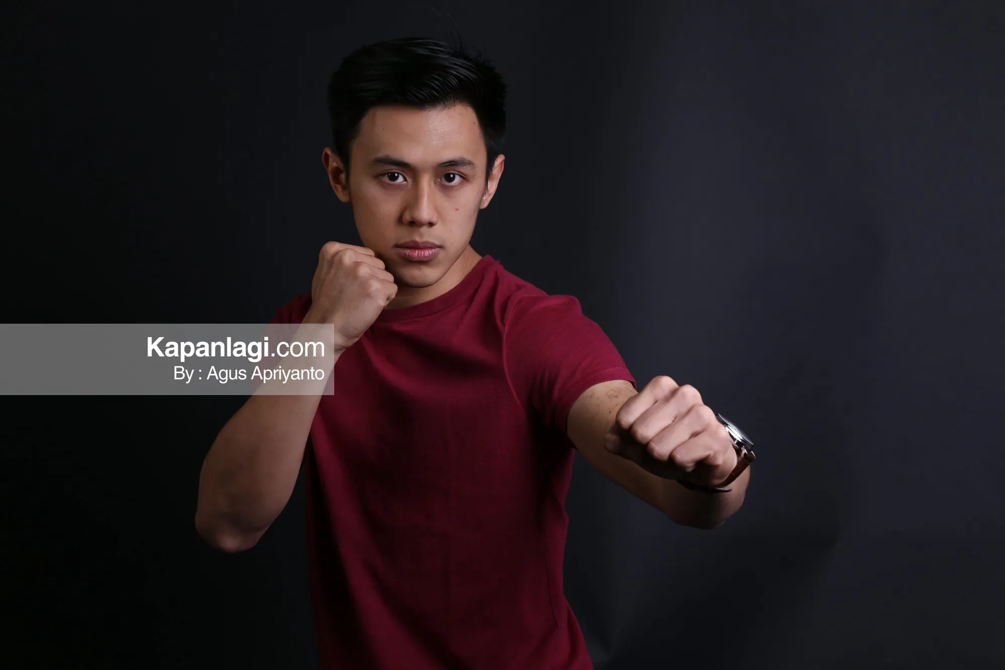 David Hendrawan, sudah anggap Iko Uwais seperti kakak sendiri © KapanLagi.com/Agus Apriyanto