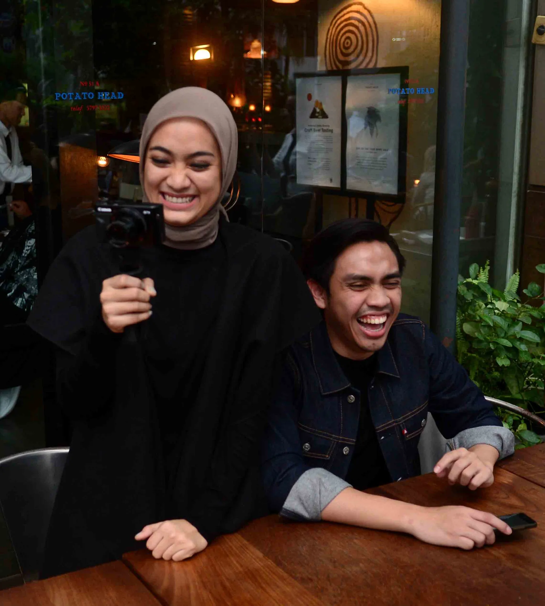 Ayudia Bing Slamet dan Ditto abadikan kisah cinta mereka lewat film © KapanLagi.com®/Bayu Herdianto