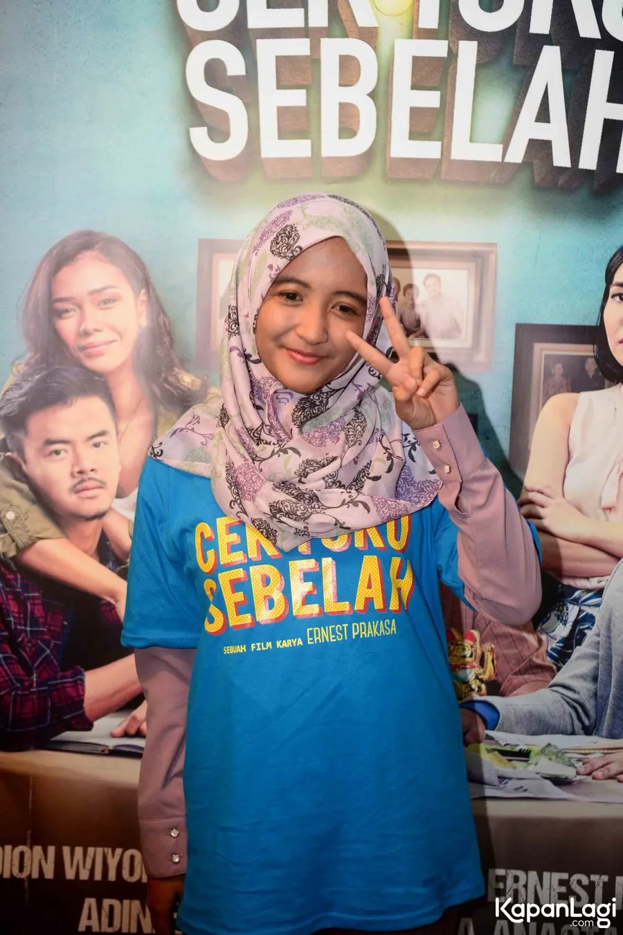 Wajah Arafah kini bisa dilihat di gerbong kereta © KapanLagi.com®/Bayu Herdianto