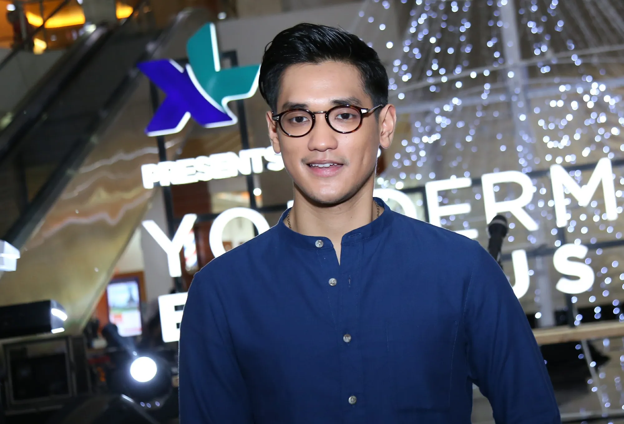 Afgansyah Reza, tidak terlalu peduli dengan sederet resolusi ataupun target di tahun 2017 © KapanLagi.com/Agus Apriyanto
