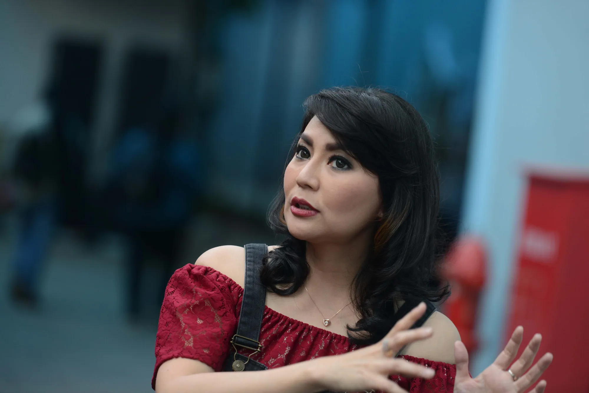 Perayaan Natal di tahun ini, Tessa Kaunang lebih pilih quality time bersama keluarga © KapanLagi.com/Muhammad Akrom Sukarya