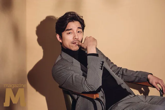 Gong Yoo tetap ganteng dalam versi b-cut © M Magazine
