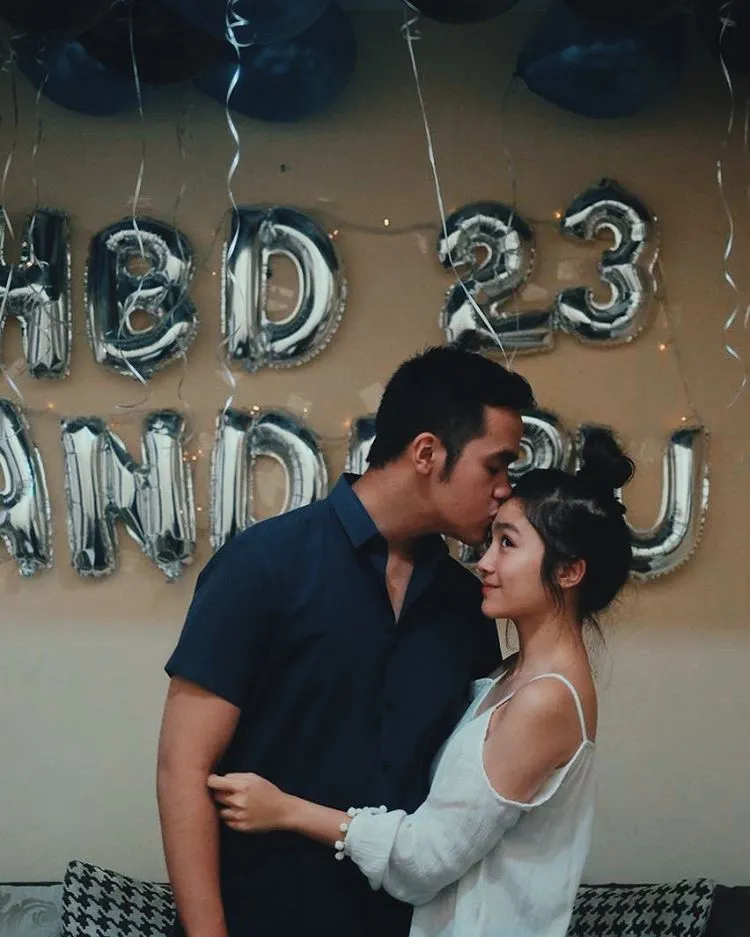 Febby memberikan surprise untuk ulang tahun pacarnya, Anderu Bionty © instagram.com/anderubionty