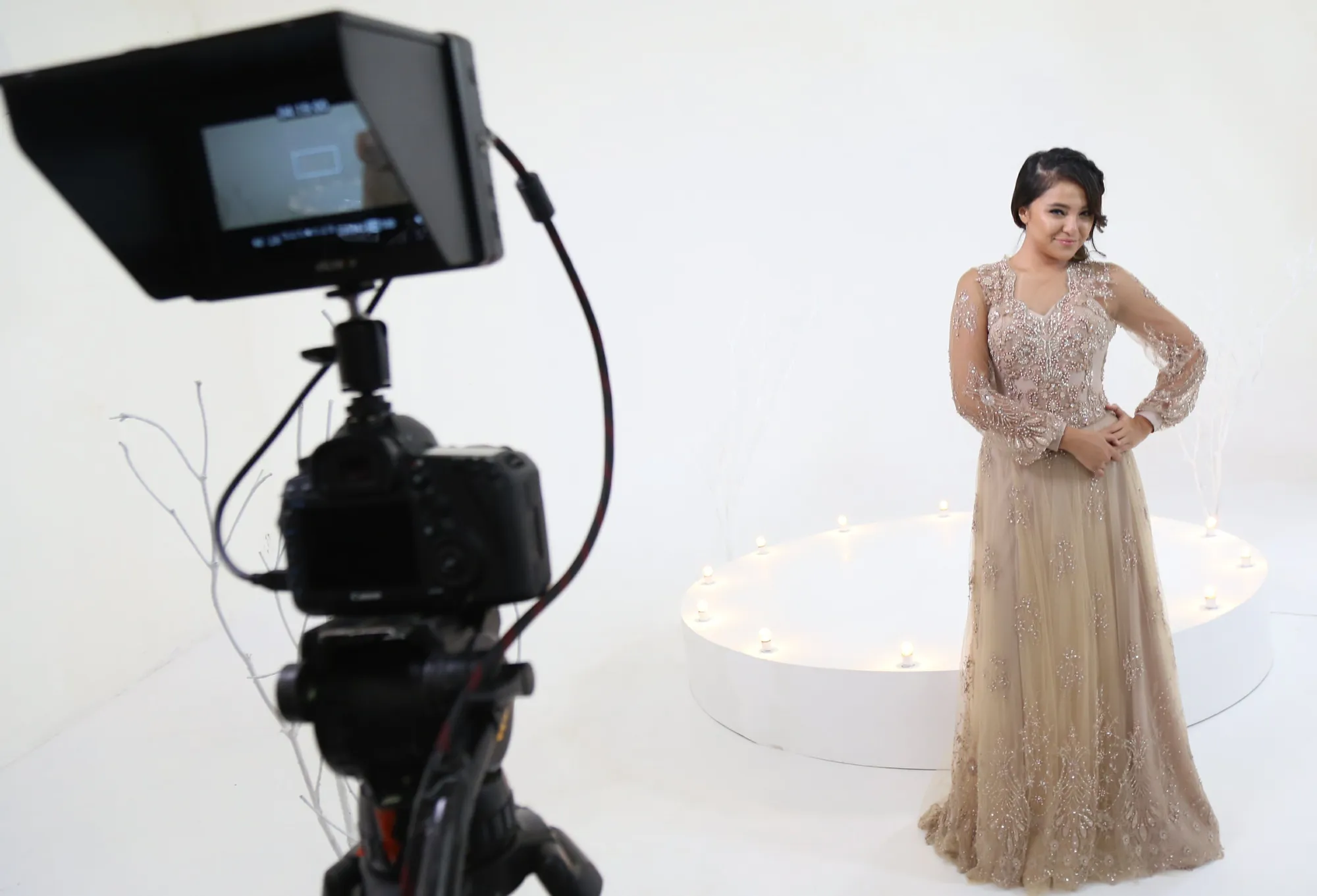 Marshanda siap mempersembahkan music video spesial untuk anaknya, Sienna © KapanLagi.com/Agus Apriyanto