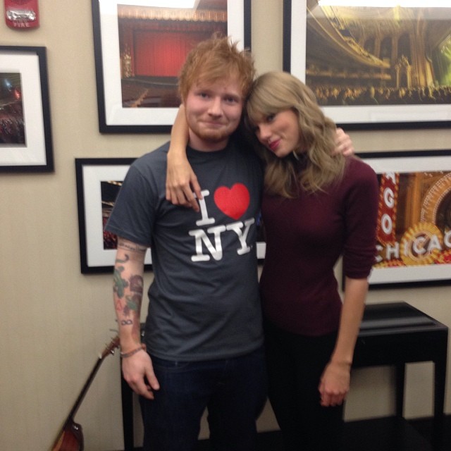 Sahabatan, Ed Sheeran tak bisa dengarkan secara sembarangan materi lagu Taylor Swift yang belum dirilis 