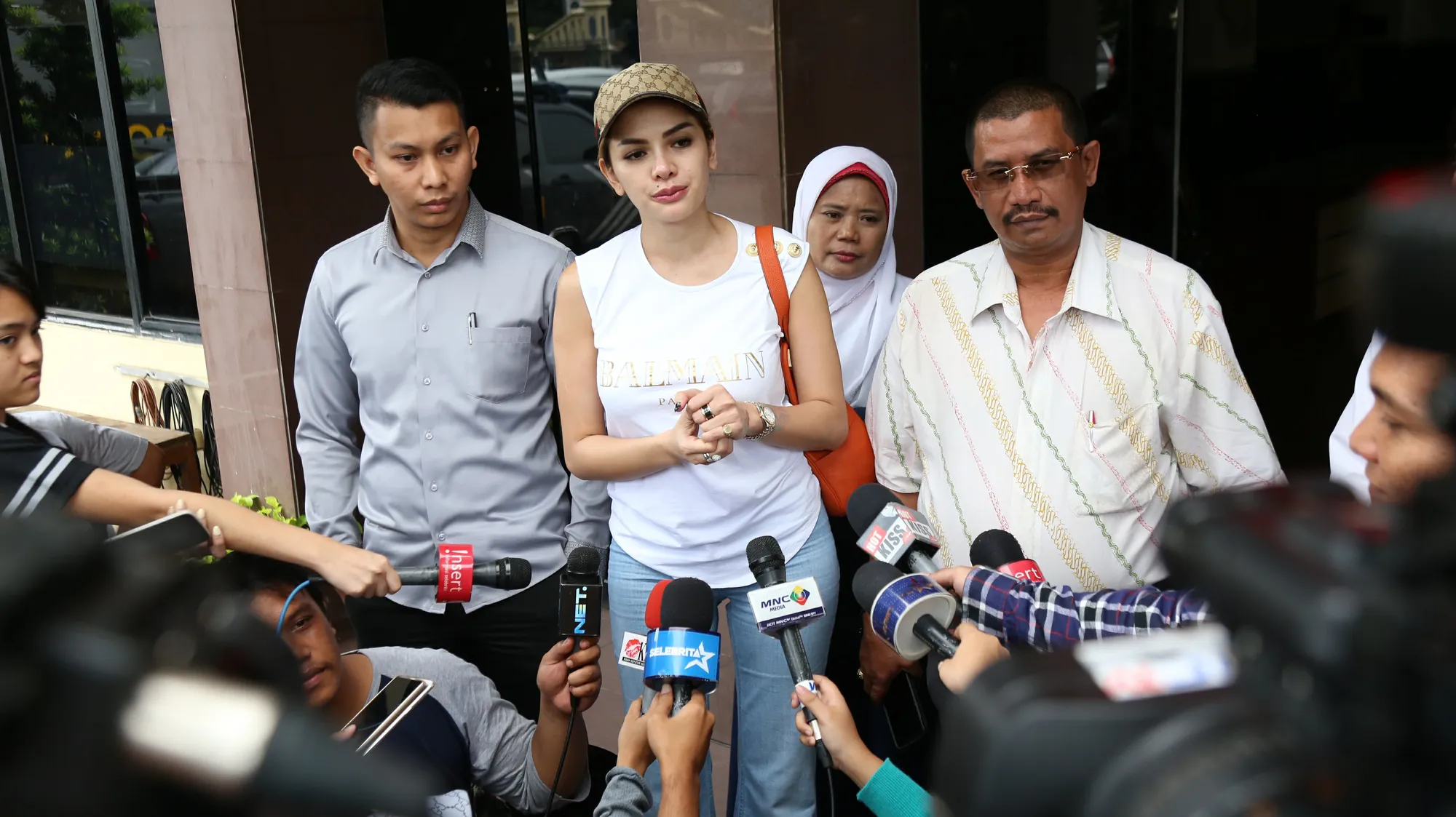 Nikita Mirzani penuhi panggilan polisi © KapanLagi.com®/Agus Apriyanto
