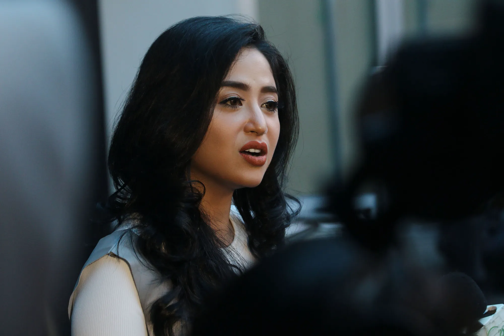Dewi Perssik tetap olahraga untuk jaga kebugaran tubuh © KapanLagi.com®/Budy Santoso