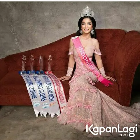 Dikna Faradiba meraih empat penghargaan. © KapanLagi.com/Fikri Alfi Rosyadi