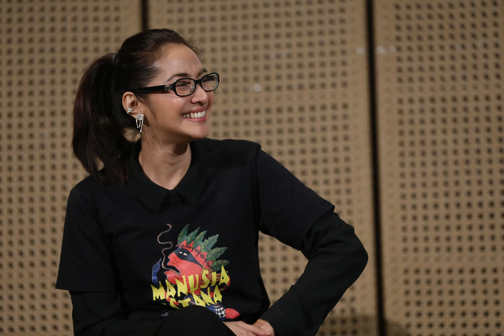 Tegas, Maudy Koesnaedi nyatakan siap jika harus kembali berakting sebagai Zaenab © KapanLagi.com/Agus Apriyanto