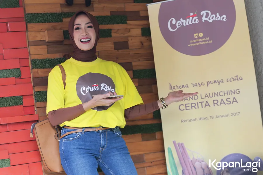Ranty Purnamasari kini jajal dunia bisnis kuliner. © KapanLagi.com/Budy Santoso