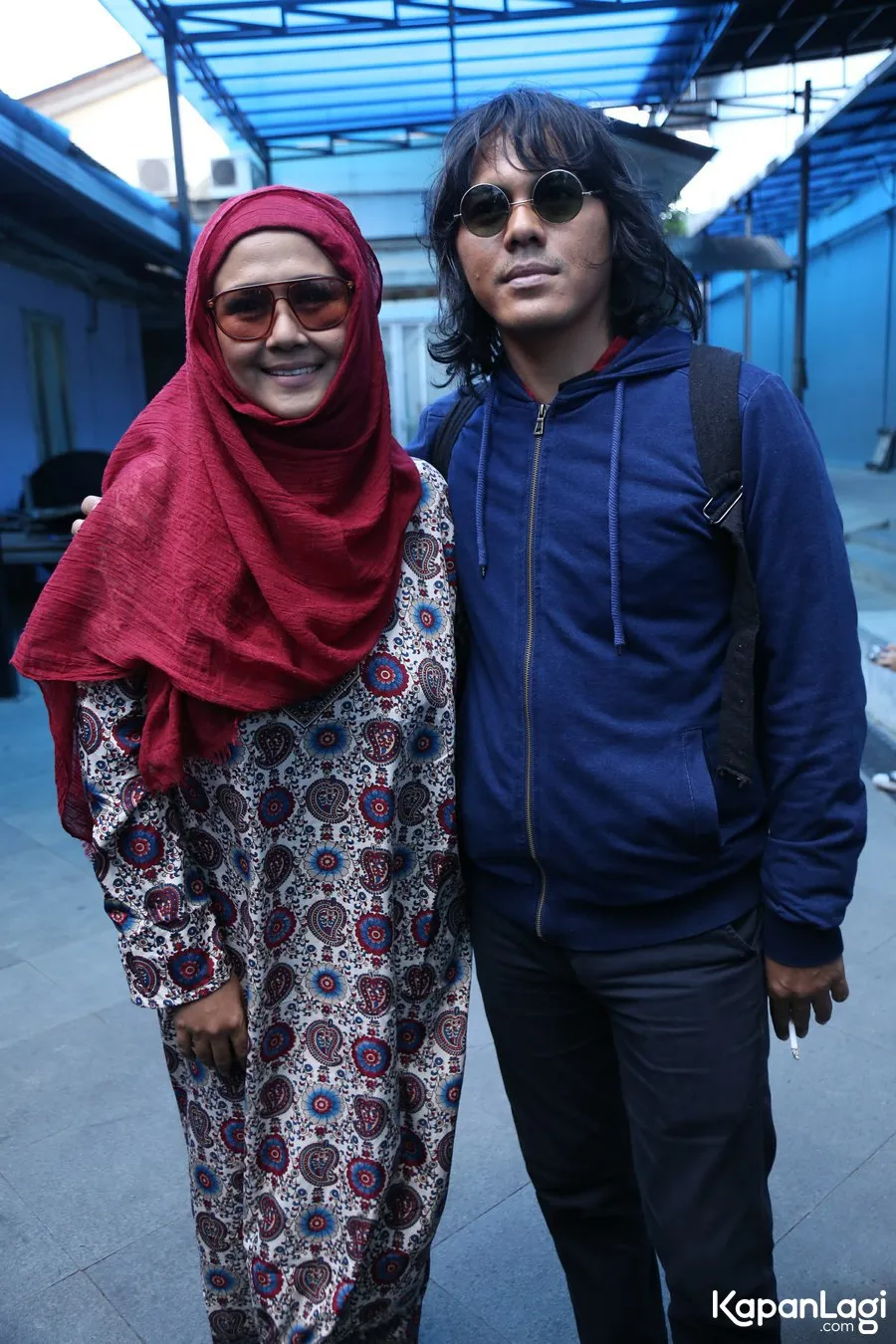 Mayky Wongkar mengaku pedih saat melihat efek kemoterapi pada Ria Irawan © KapanLagi.com/Agus Apriyanto