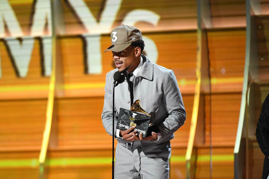 Chance The Rapper ternyata tak membawa pulang piala Grammy pertamanya © AFP
