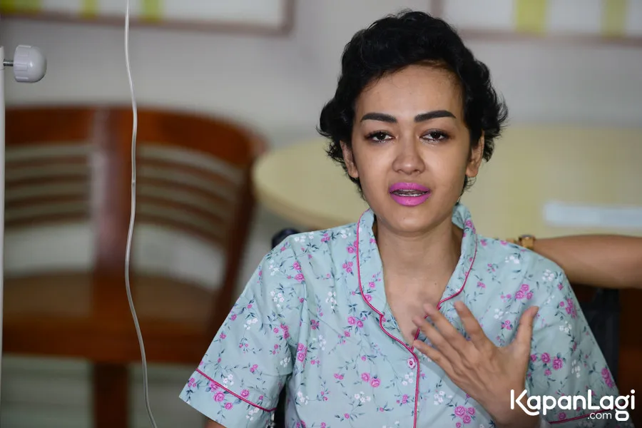Jupe masih harus menunggu hasil dari PET CT Scan © KapanLagi.com®/Bayu Herdianto