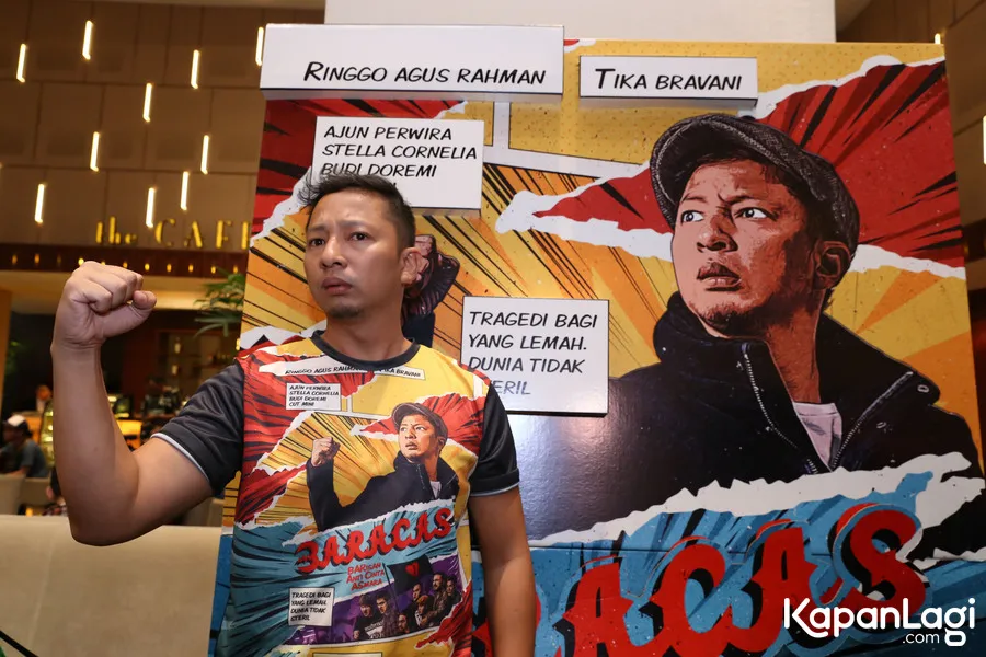 Ringgo Agus Rahman punya pandangan sang anak besarnya bakal mirip dengan Nicholas Saputra © KapanLagi.com/Bayu Herdianto