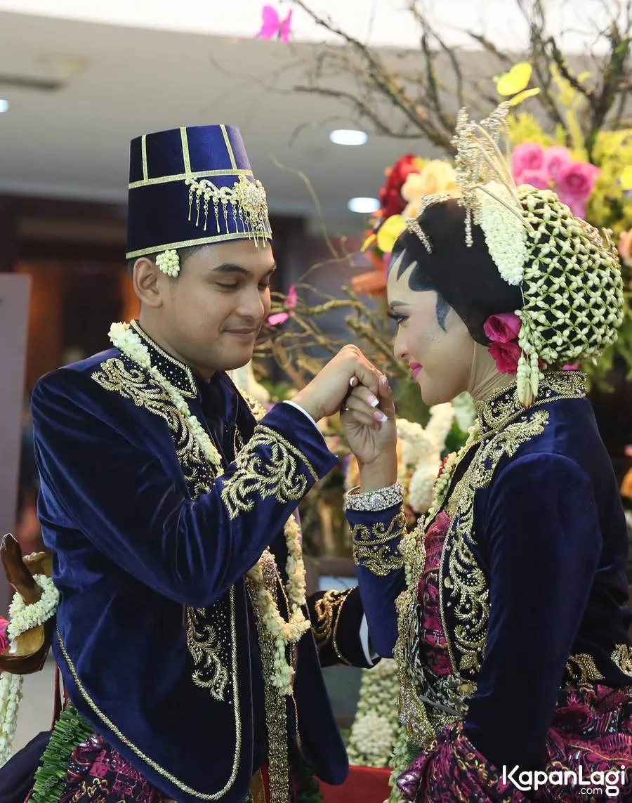 Pernikahan Ridwan Ghani dan Aditya Putri. © KapanLagi.com/Bayu Herdianto