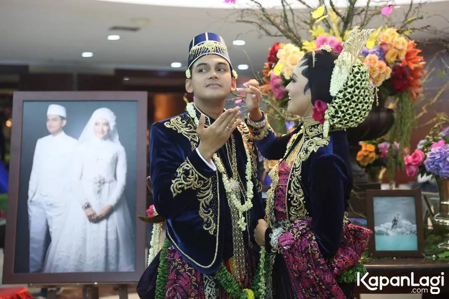 Ridwan Ghani resmi menikahi Aditya Putri. © KapanLagi.com/Bayu Herdianto