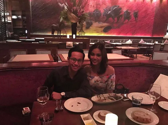 Aurel Hermansyah saat bersama Rabbani Zaki © Instagram.com