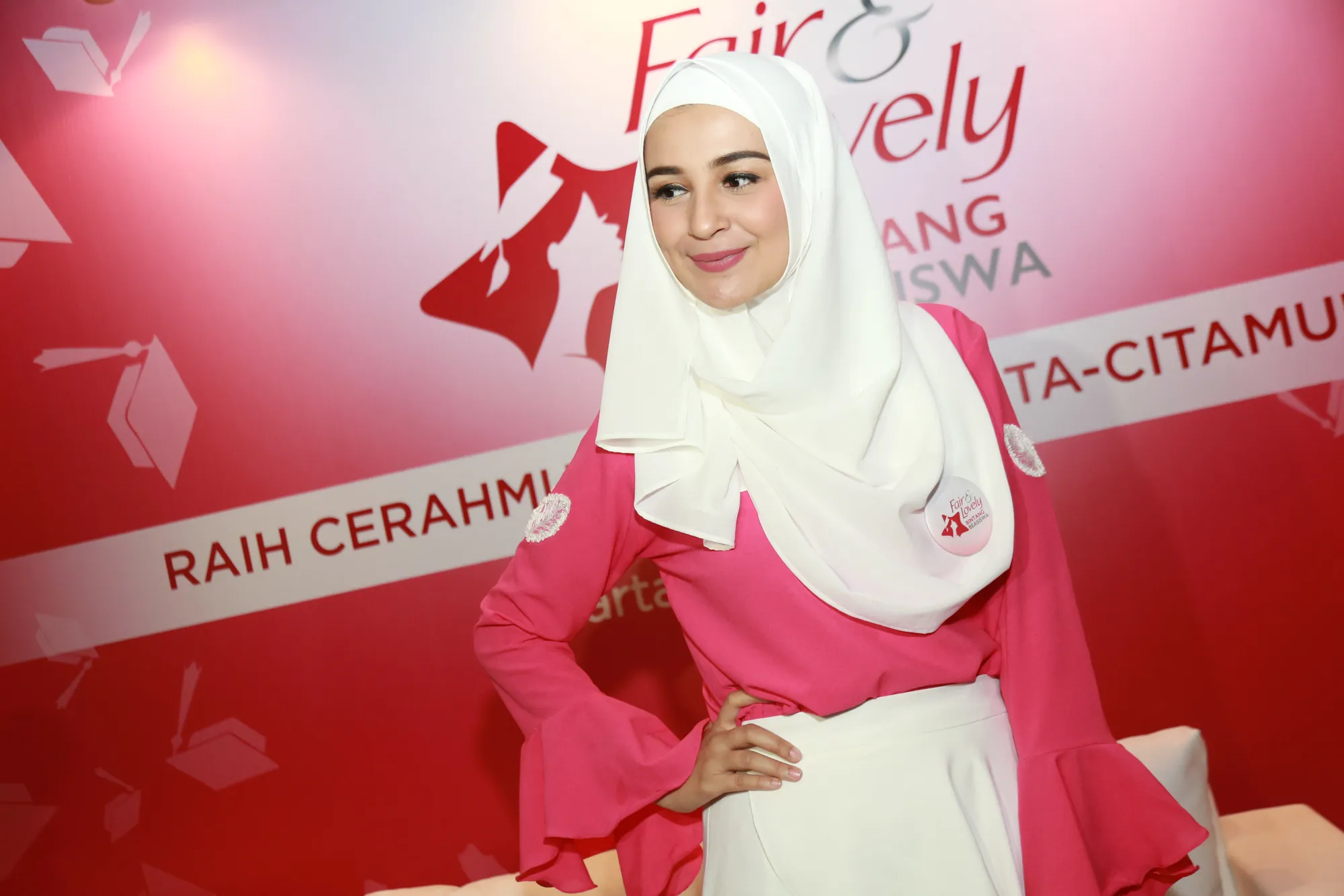 Shireen heran kenapa dirinya tiba-tiba diserang fans Ayu © KapanLagi.com®/Agus Apriyanto
