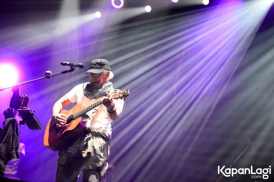 Iwan menggebrak panggung JFF 2017 © KapanLagi.com®/Bayu Herdianto