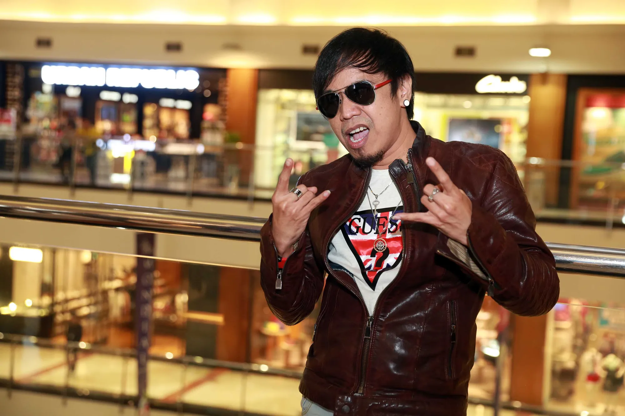 Ian Kasela, tampil main film tanpa memakai kacamata gelap! © KapanLagi.com/Muhammad Akrom Sukarya