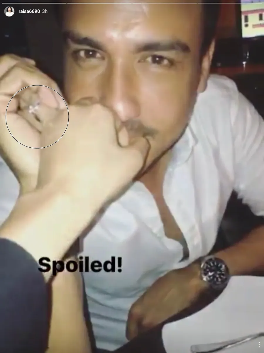 Kemesraan Raisa dan Hamish Daud. ©Instagram/raisa6690