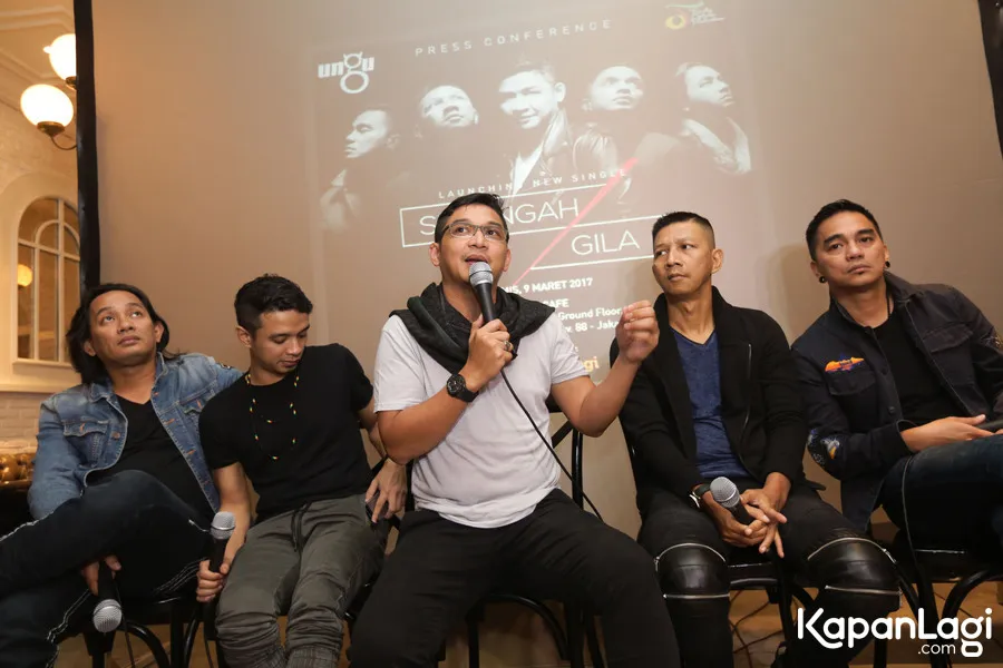 Ungu meminta pemerintah lebih memperhatikan industri musik © KapanLagi.com/Budy Santoso