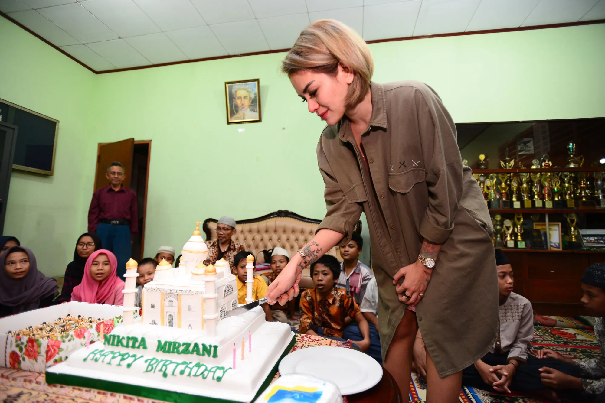 Tak berharap yang aneh-aneh, Nikita Mirzani hanya ingin diberi kesehatan terus untuk mengurus anak-anaknya © KapanLagi.com/Bayu Herdianto