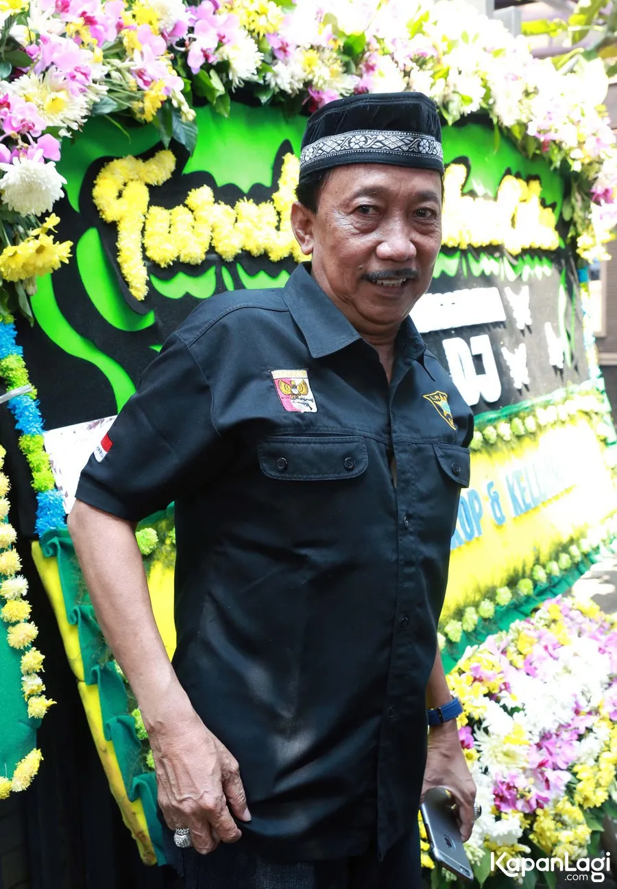 Doyok menceritakan kenangan semasa hidup bersama Gogon. © KapanLagi.com/Muhammad Akrom Sukarya