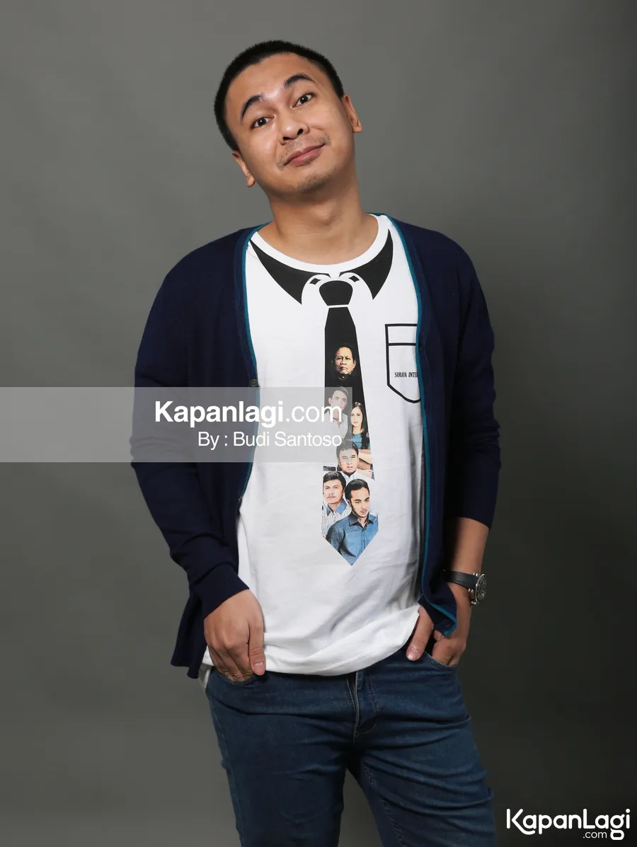 Dika baru tau wajah anak Ayu Ting Ting © KapanLagi.com®/Budy Santoso